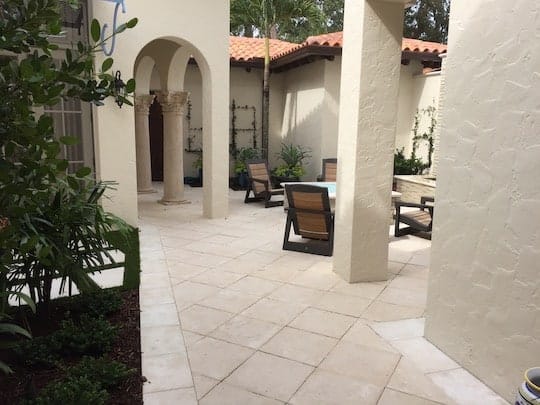 Walkway and Entry Paver Installation