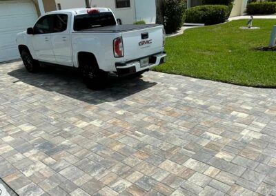 Accurate Pavers Finished Driveway