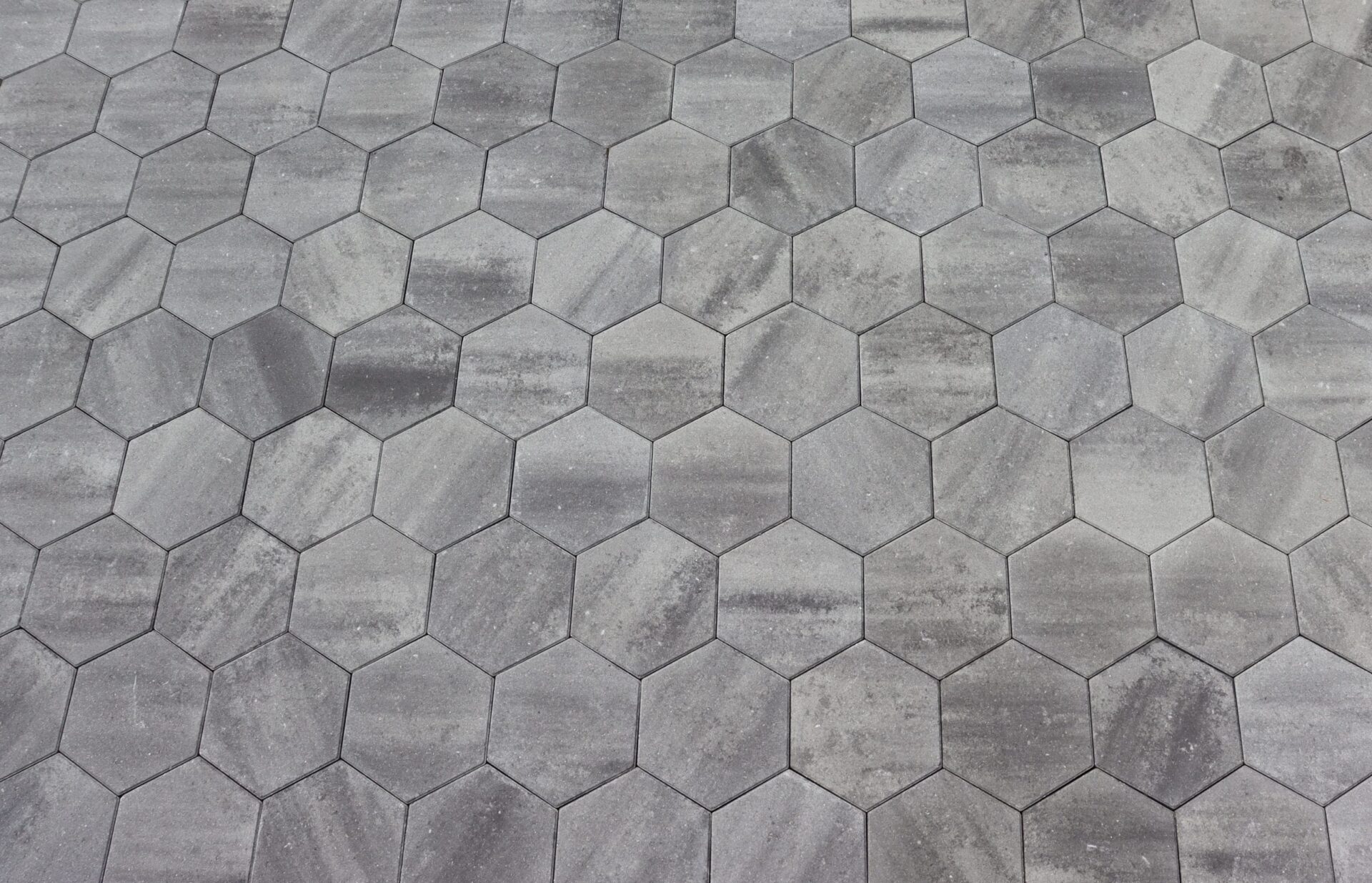 hexagon paver pattern